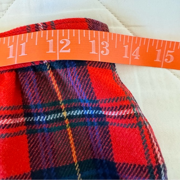 Pendleton skirt size XS authentic Boyd tartan wool skirt. Ralph Lauren Christmas - Picture 9 of 11